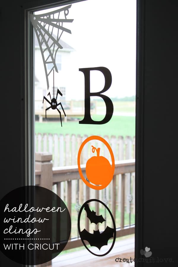 Halloween Window Clings | Easy Halloween Decor Idea