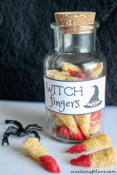 Witch Fingers | Free Halloween Printable and Recipe