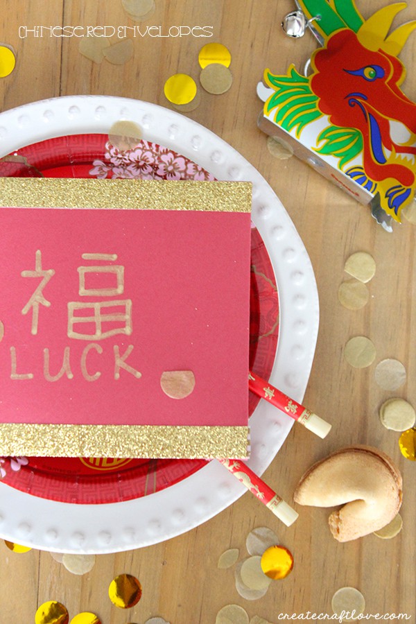 DIY Chinese Red Envelopes - Create Craft Love