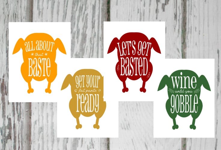 Download Turkey Printables for Thanksgiving (Free Download ...