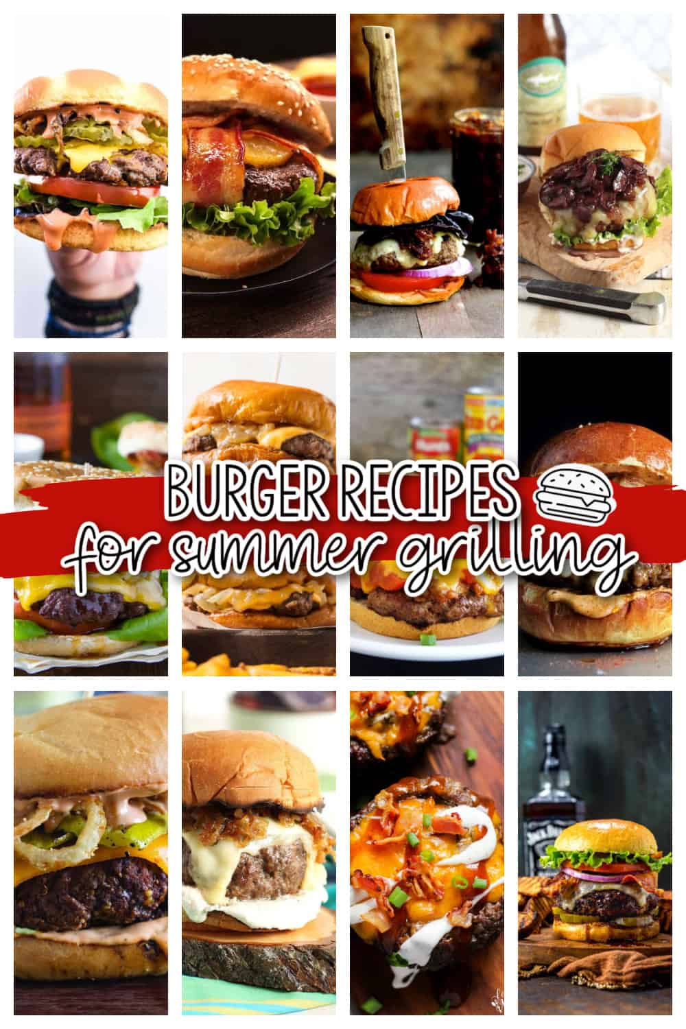 Burger Recipes Pin 